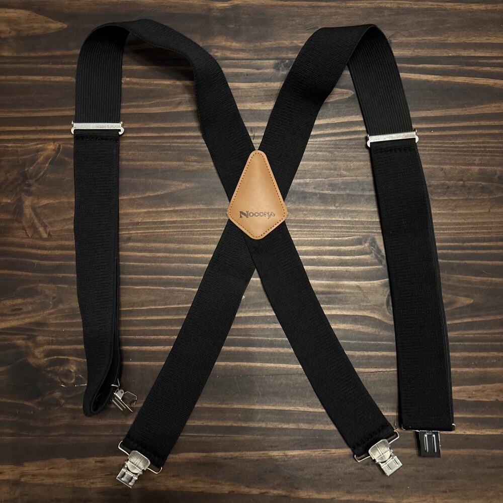 Nacona Black Xl Suspenders N8510001xl